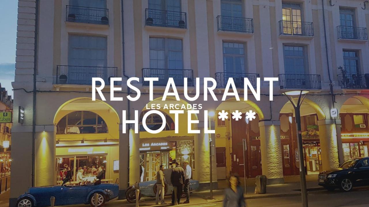 Les Arcades Hotel Dieppe Buitenkant foto
